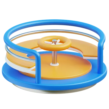 Merry Go Round  3D Icon