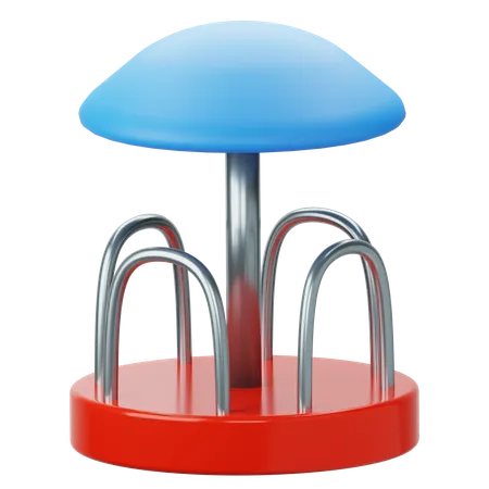 Merry Go Round  3D Icon