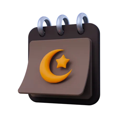 Mês do Ramadã  3D Icon