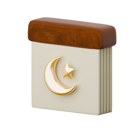 Mês do Ramadã  3D Icon