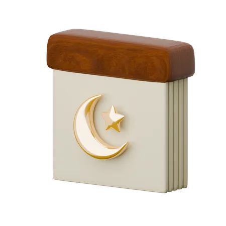 Mês do Ramadã  3D Icon