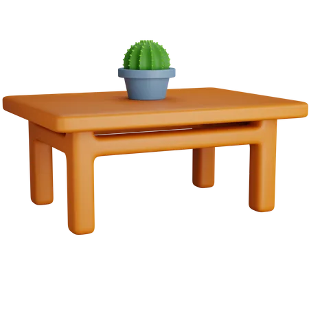 Mesa de trabalho  3D Icon