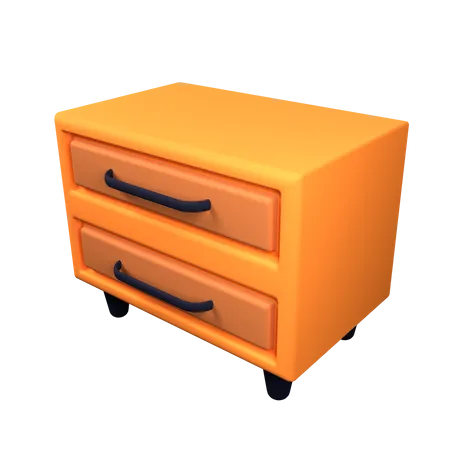 Mesa con cajones  3D Icon