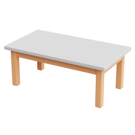 Mesa científica  3D Illustration