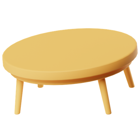 Mesa de café  3D Icon