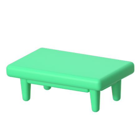 Mesa de café  3D Icon