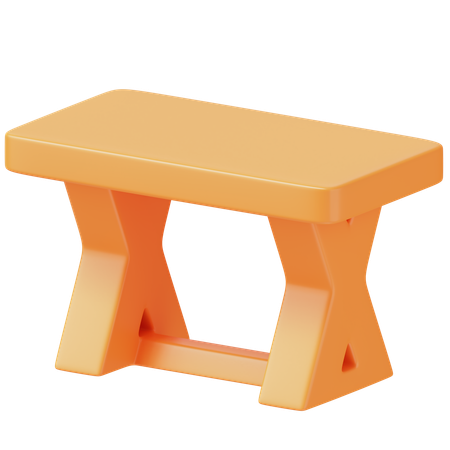 Mesa de café  3D Icon