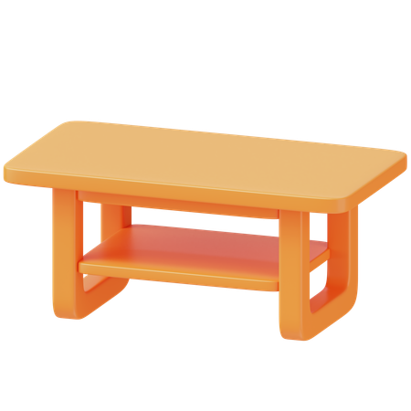 Mesa de café  3D Icon