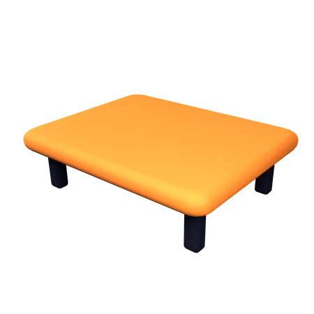 Mesa de chão  3D Icon