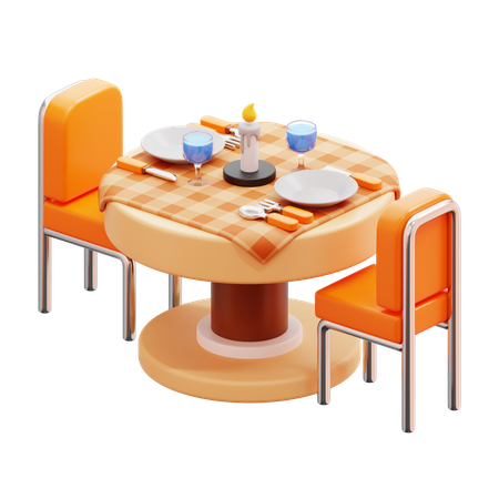 Comedor  3D Icon