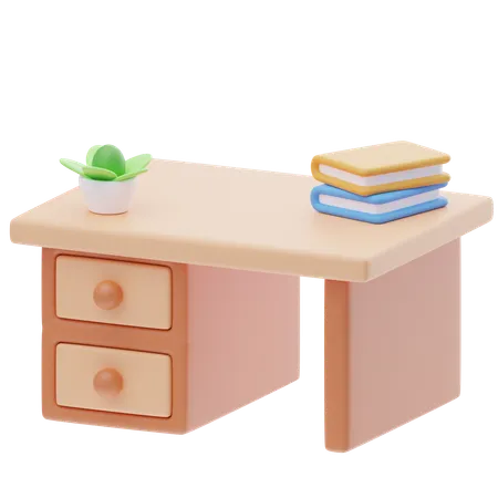 Mesa de trabalho  3D Icon