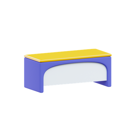 Mesa de trabalho  3D Icon