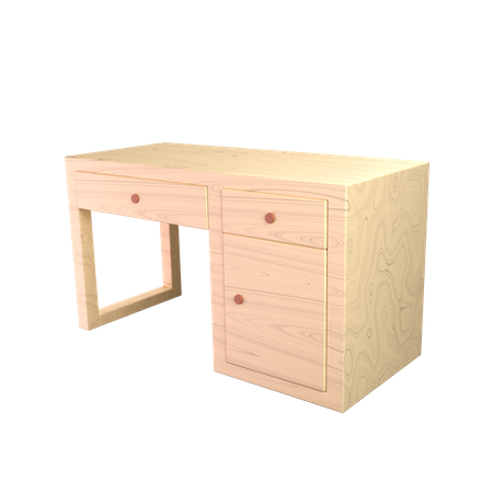 Mesa de trabalho  3D Icon