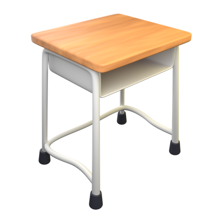 Mesa de estudio  3D Icon