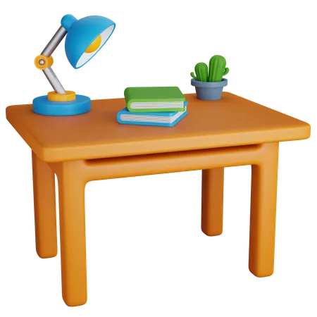 Mesa de estudio  3D Icon