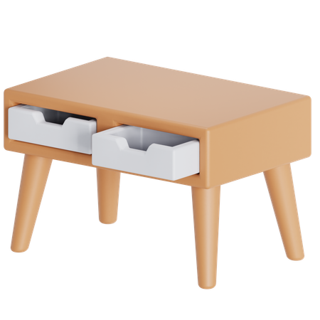 Mesa de estudo  3D Icon