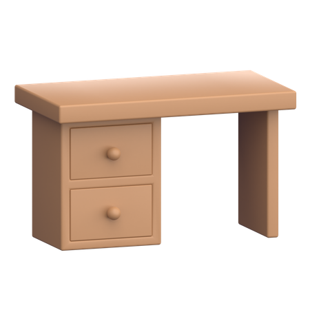 Mesa de estudo  3D Icon