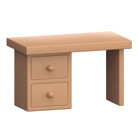 Mesa de estudo  3D Icon