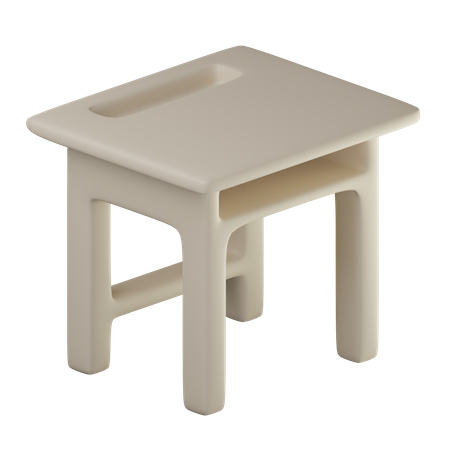 Mesa de estudo  3D Icon