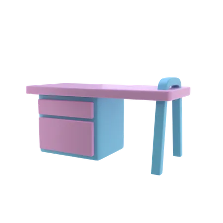 Mesa de estudo  3D Icon