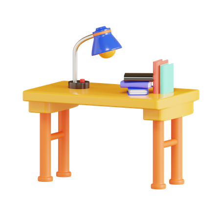 Mesa de estudo  3D Icon