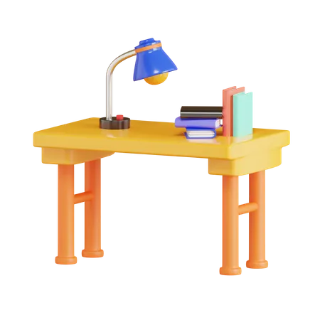 Mesa de estudo  3D Icon