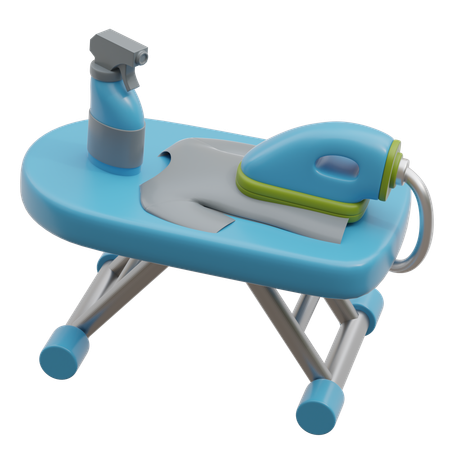 Mesa de hierro  3D Icon