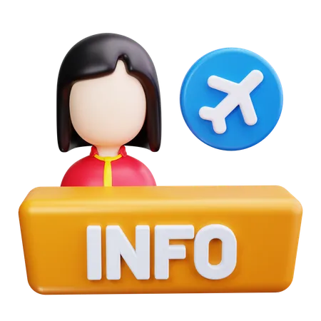 Mesa de informações de luta  3D Icon