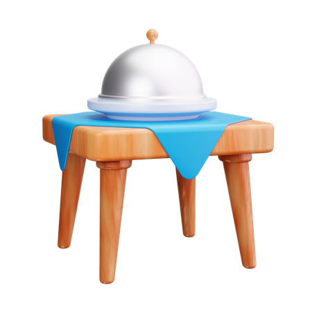 Mesa de jantar  3D Icon