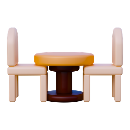 Mesa de jantar  3D Icon