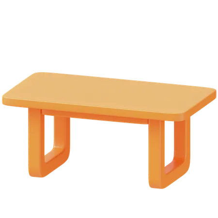 Mesa de madeira  3D Icon