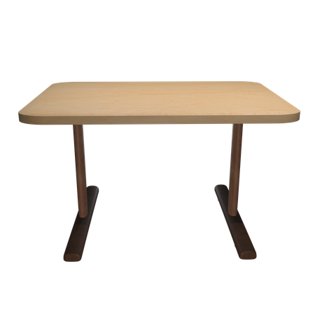 Mesa de madeira  3D Icon