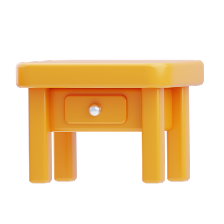 Mesa de madera  3D Icon