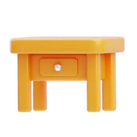 Mesa de madera  3D Icon