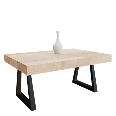 Mesa de madera  3D Icon