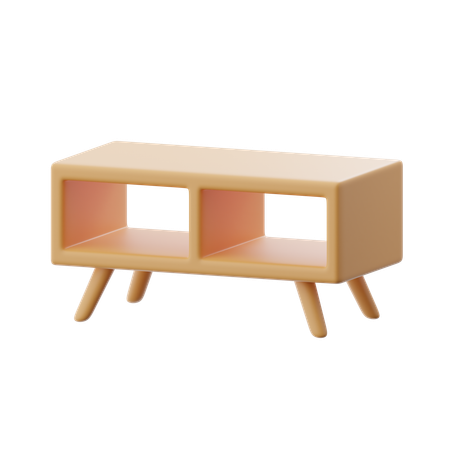 Mesa de madera  3D Icon