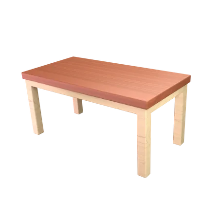 Mesa de madera  3D Icon