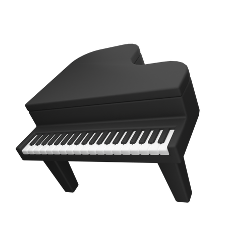 Mesa de piano  3D Icon