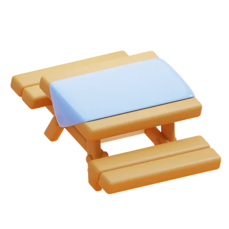 Mesa de picnic  3D Icon