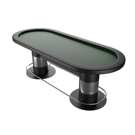 Mesa de poker  3D Icon