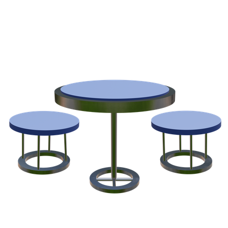 Mesa de té  3D Icon
