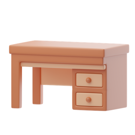 Mesa de trabajo  3D Icon