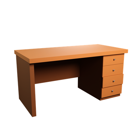 Mesa de trabalho  3D Icon