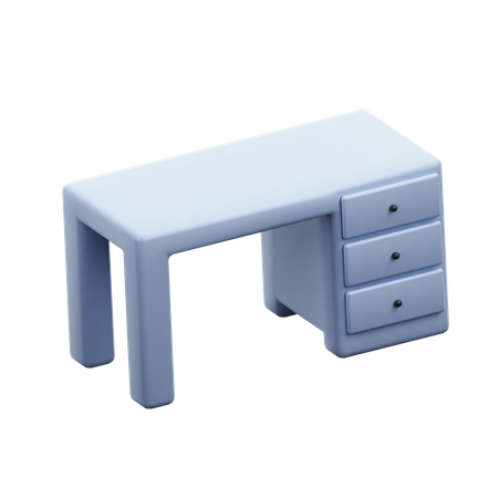 Mesa de trabalho  3D Icon