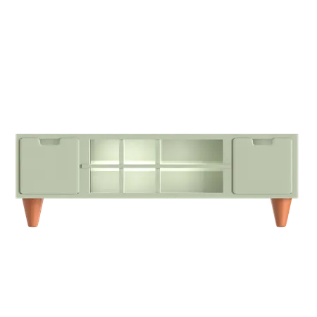 Mesa de TV  3D Icon