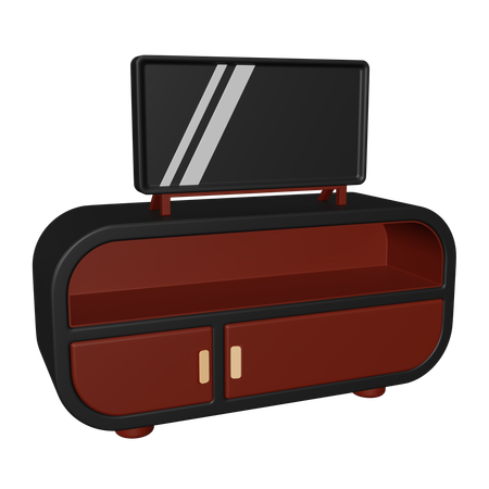 Mesa de TV  3D Icon