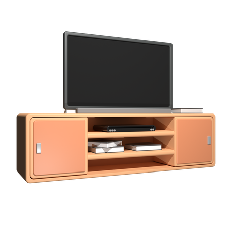 Mesa de TV  3D Icon