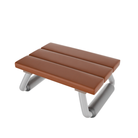 Mesa dobrável  3D Icon