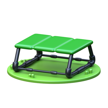 Mesa dobrável  3D Icon