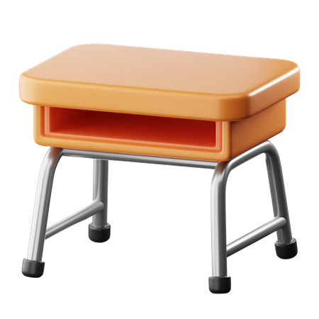 Mesa escolar  3D Icon